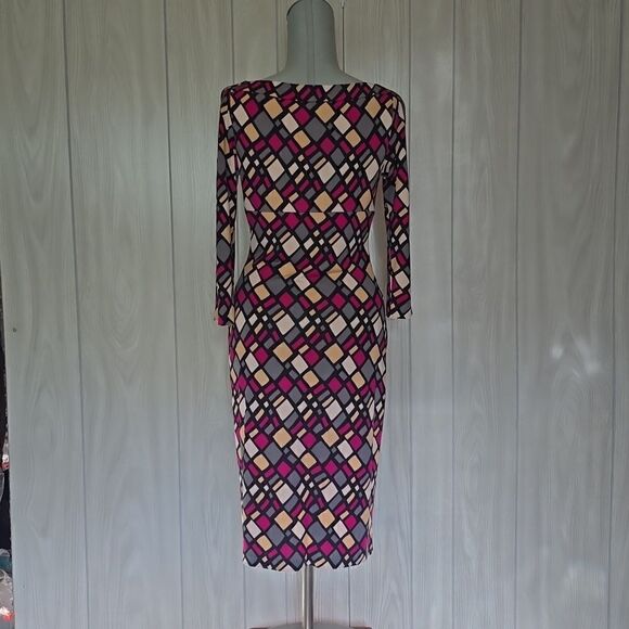 Diane Von Furstenberg | Geometric Dress - Picture 5 of 8